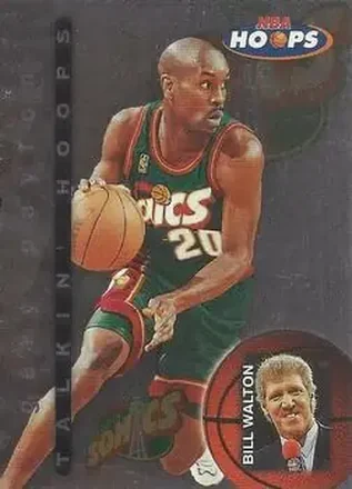 1997-98 Hoops #23 Talkin' Hoops Gary Payton