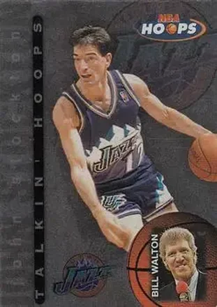 1997-98 Hoops #26 Talkin' Hoops John Stockton