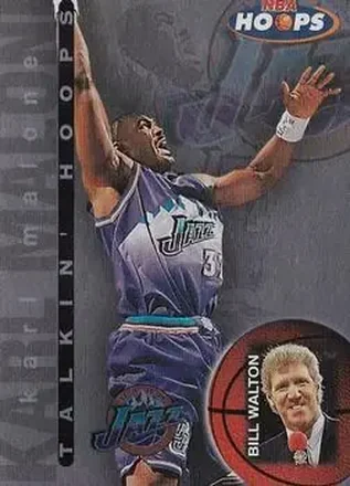 1997-98 Hoops #27 Talkin' Hoops Karl Malone