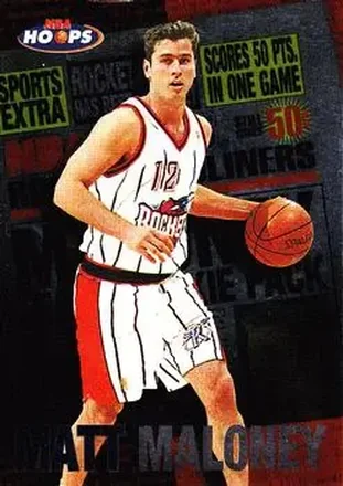 1997-98 Hoops #2 Rookie Headliners Matt Maloney
