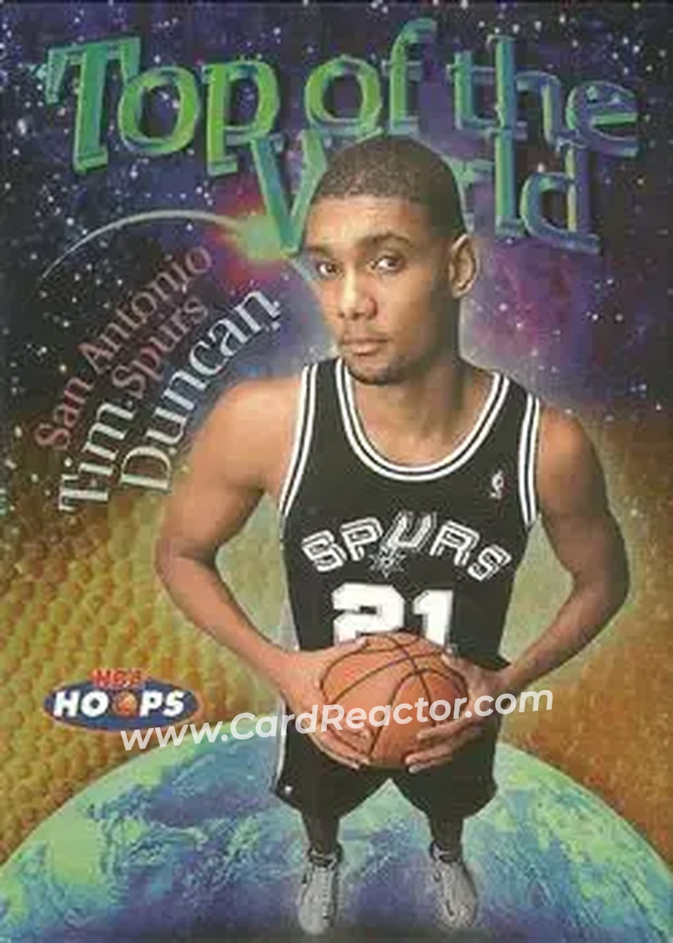Front of Tim Duncan