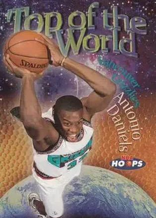 1997-98 Hoops #5 TW Top of the World Antonio Daniels