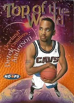 1997-98 Hoops #6 TW Top of the World Derek Anderson