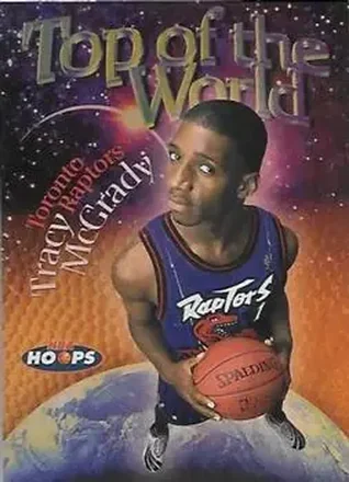 1997-98 Hoops #8 TW Top of the World Tracy McGrady