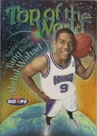 1997-98 Hoops #11 TW Top of the World Tariq Abdul-Wahad