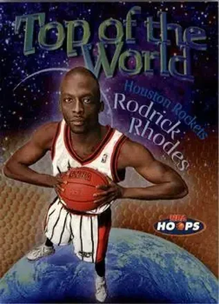 1997-98 Hoops #13 TW Top of the World Rodrick Rhodes