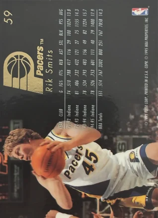 Tył: Rik Smits