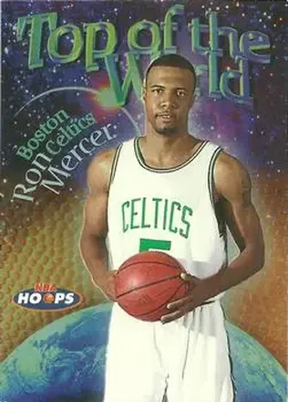 1997-98 Hoops #14 TW Top of the World Ron Mercer