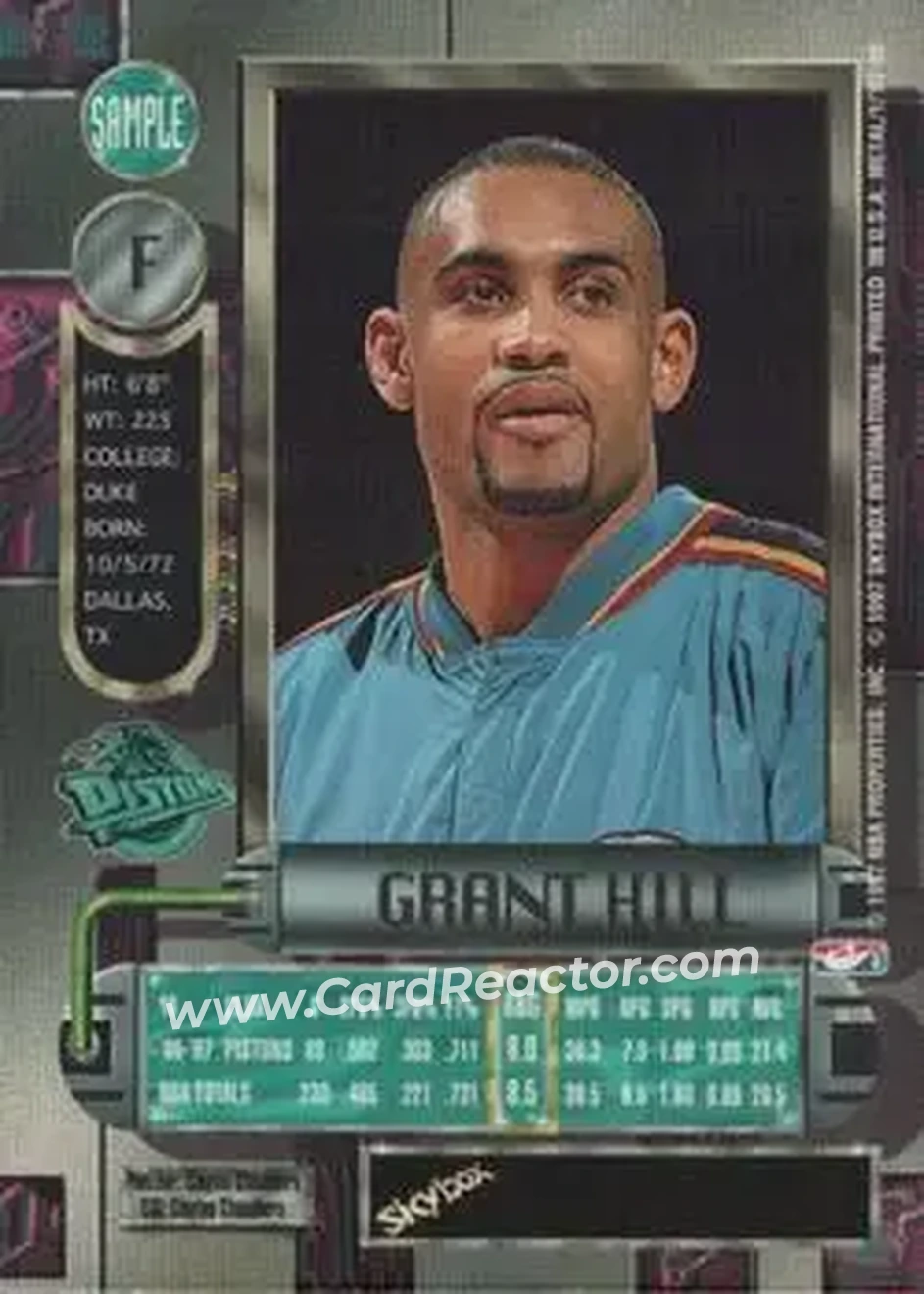 Back of Grant Hill