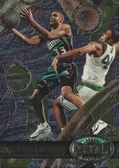 1997-98 Metal Universe - Single Promos #SAMPLE - Grant Hill - Detroit Pistons