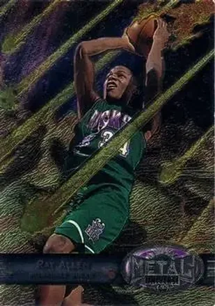 1997-98 Metal Universe #104 Ray Allen