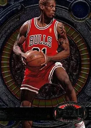 1997-98 Metal Universe #107 Dennis Rodman