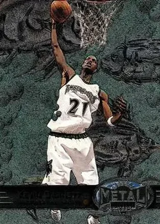 1997-98 Metal Universe #109 Kevin Garnett