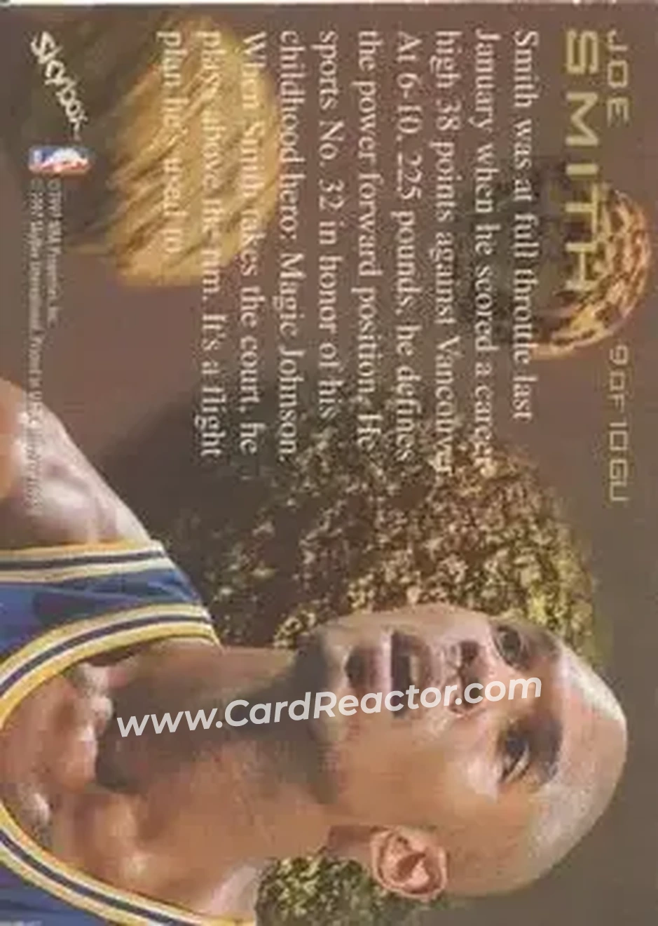 Back of Joe Smith