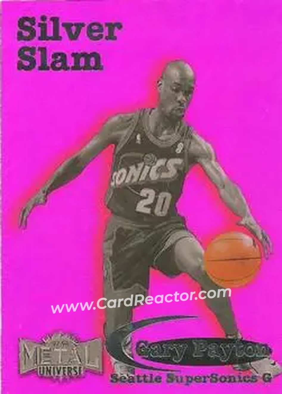 Front of Gary Payton