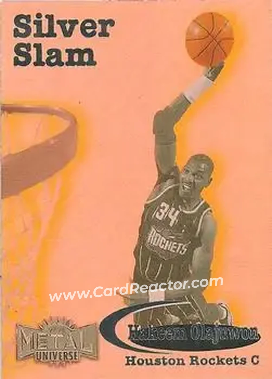Front of Hakeem Olajuwon
