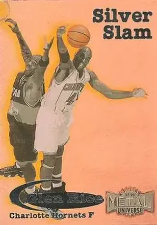 1997-98 Metal Universe #15 SS Silver Slam Glen Rice