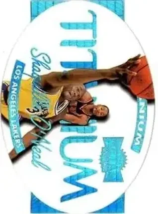 1997-98 Metal Universe #4 T Titanium Shaquille O'Neal