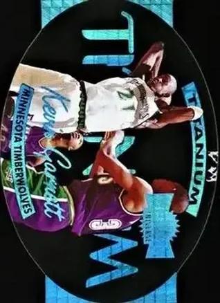 1997-98 Metal Universe #8 T Titanium Kevin Garnett