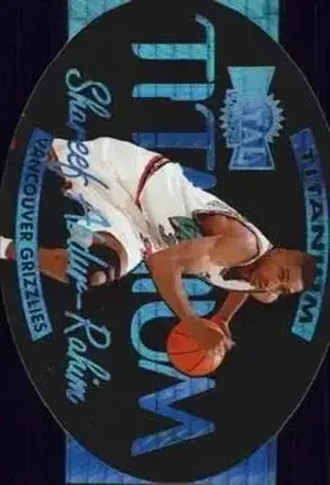 1997-98 Metal Universe #9 T Titanium Shareef Abdur-Rahim