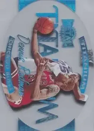 1997-98 Metal Universe #10 T Titanium Dennis Rodman