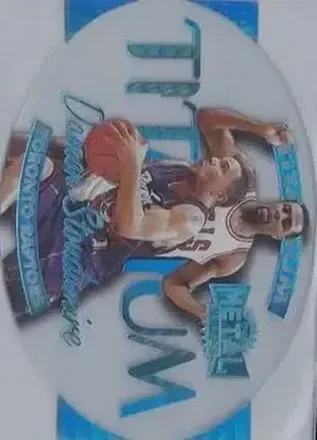 1997-98 Metal Universe #16 T Titanium Damon Stoudamire