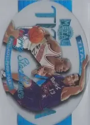 1997-98 Metal Universe #19 T Titanium Jerry Stackhouse