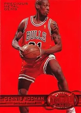 1997-98 Metal Universe #107 PMG 1997-98 Metal Universe Dennis Rodman