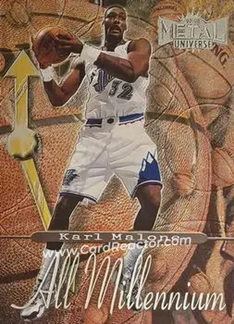 Front of Karl Malone
