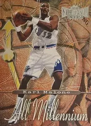 1997-98 Metal Universe Championship #3AM All Millenium Karl Malone