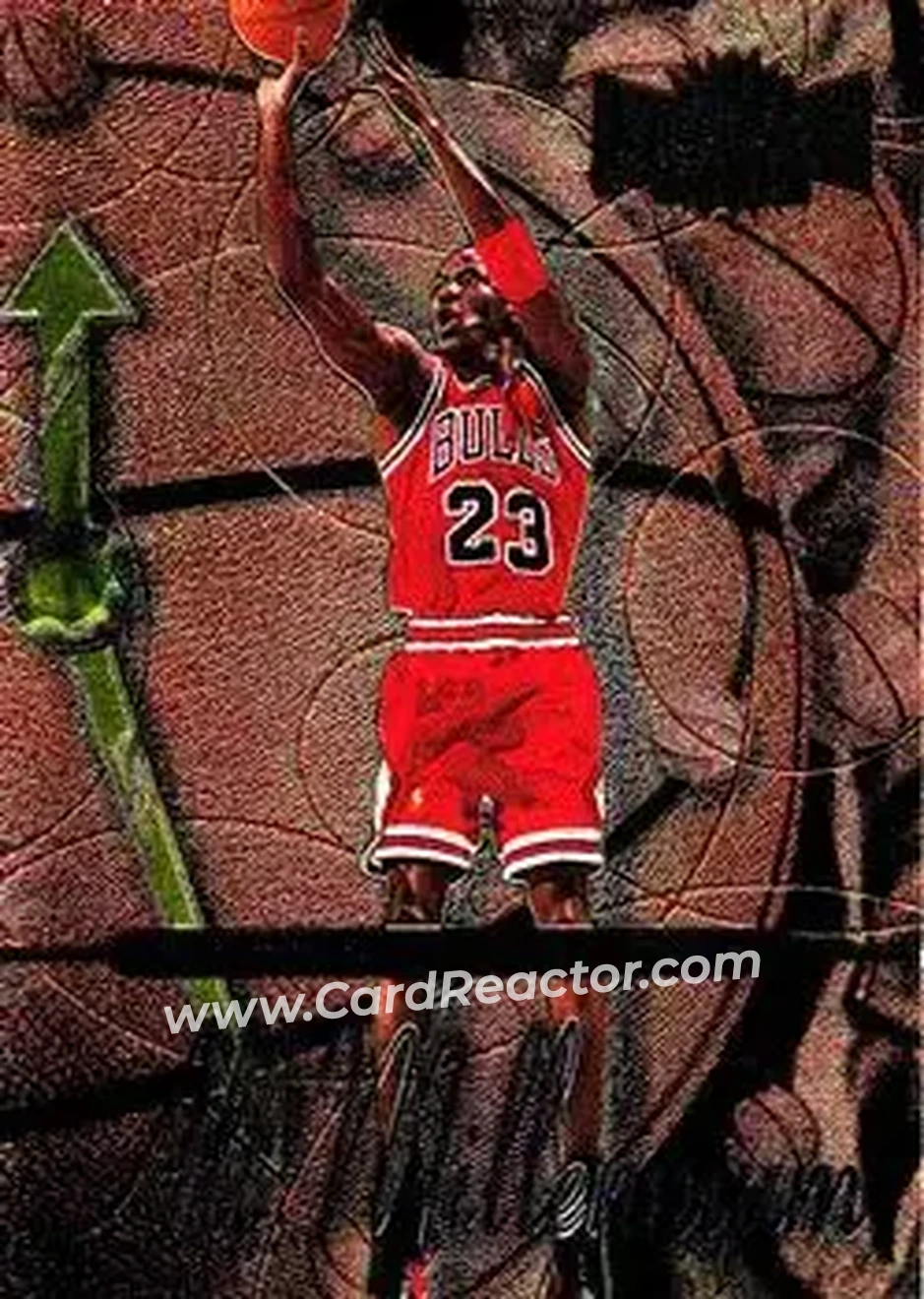 Front of Michael Jordan