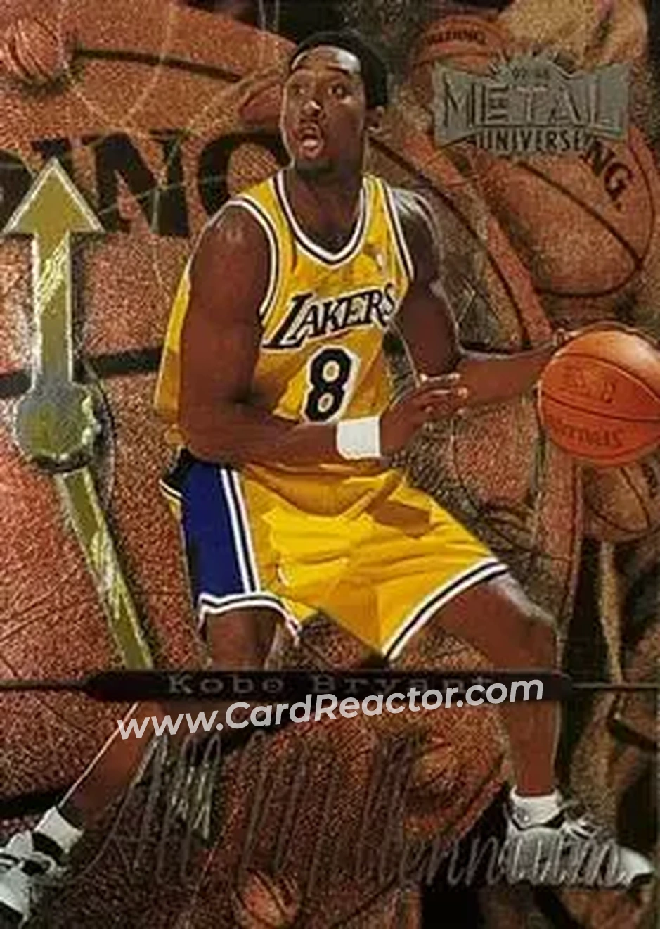 Front of Kobe Bryant