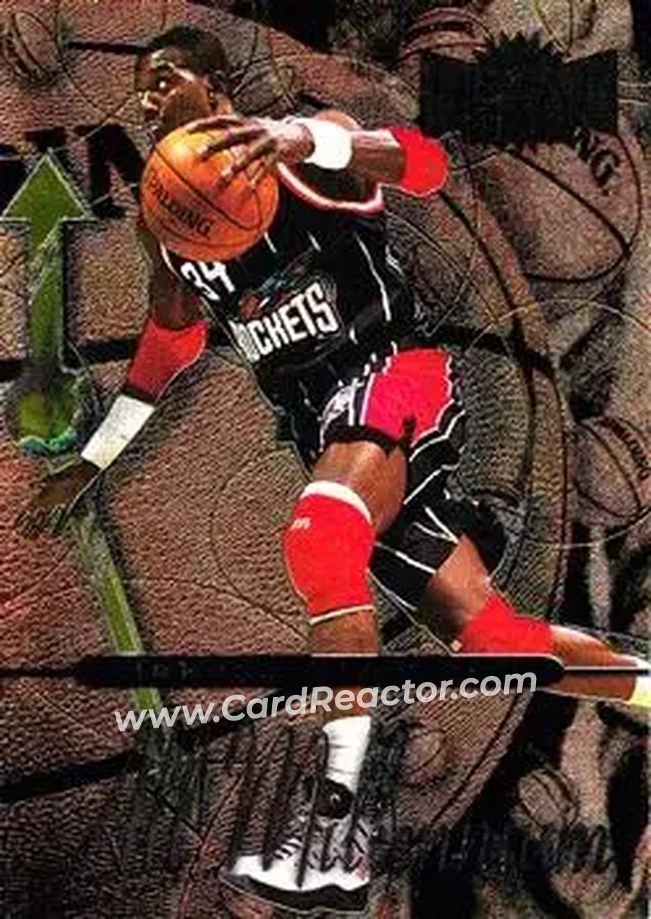 Front of Hakeem Olajuwon