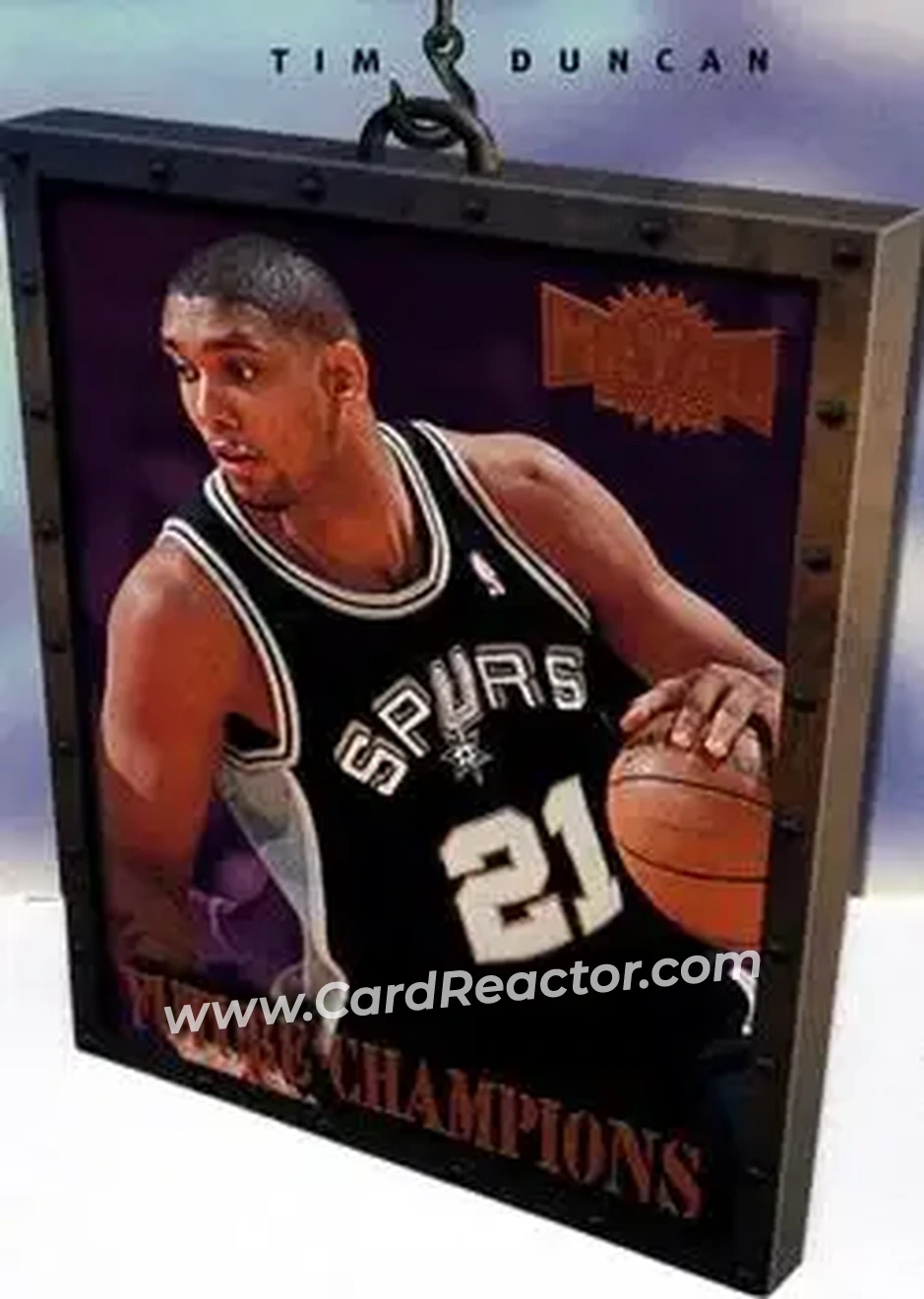 Front of Tim Duncan