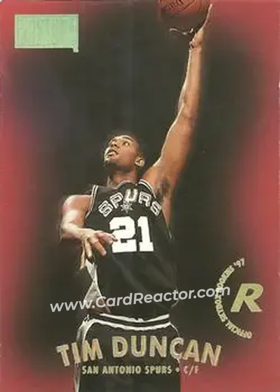 Front of Tim Duncan