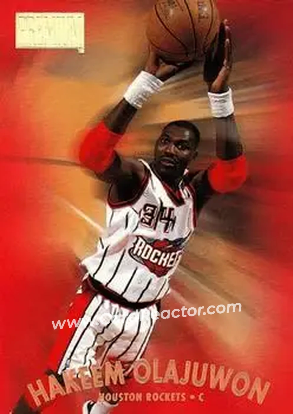 Front of Hakeem Olajuwon