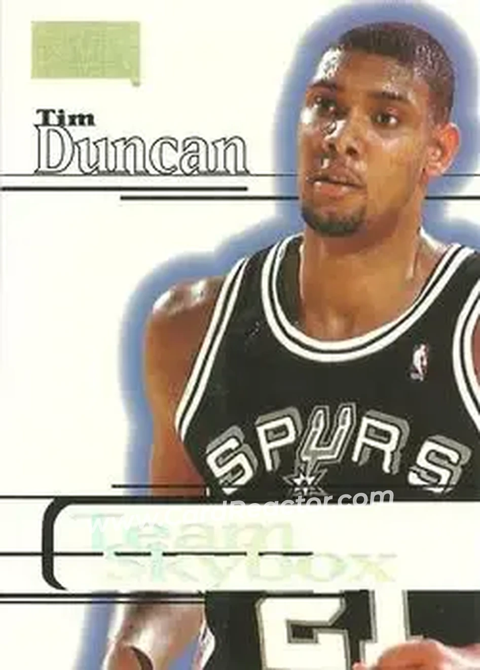 Front of Tim Duncan