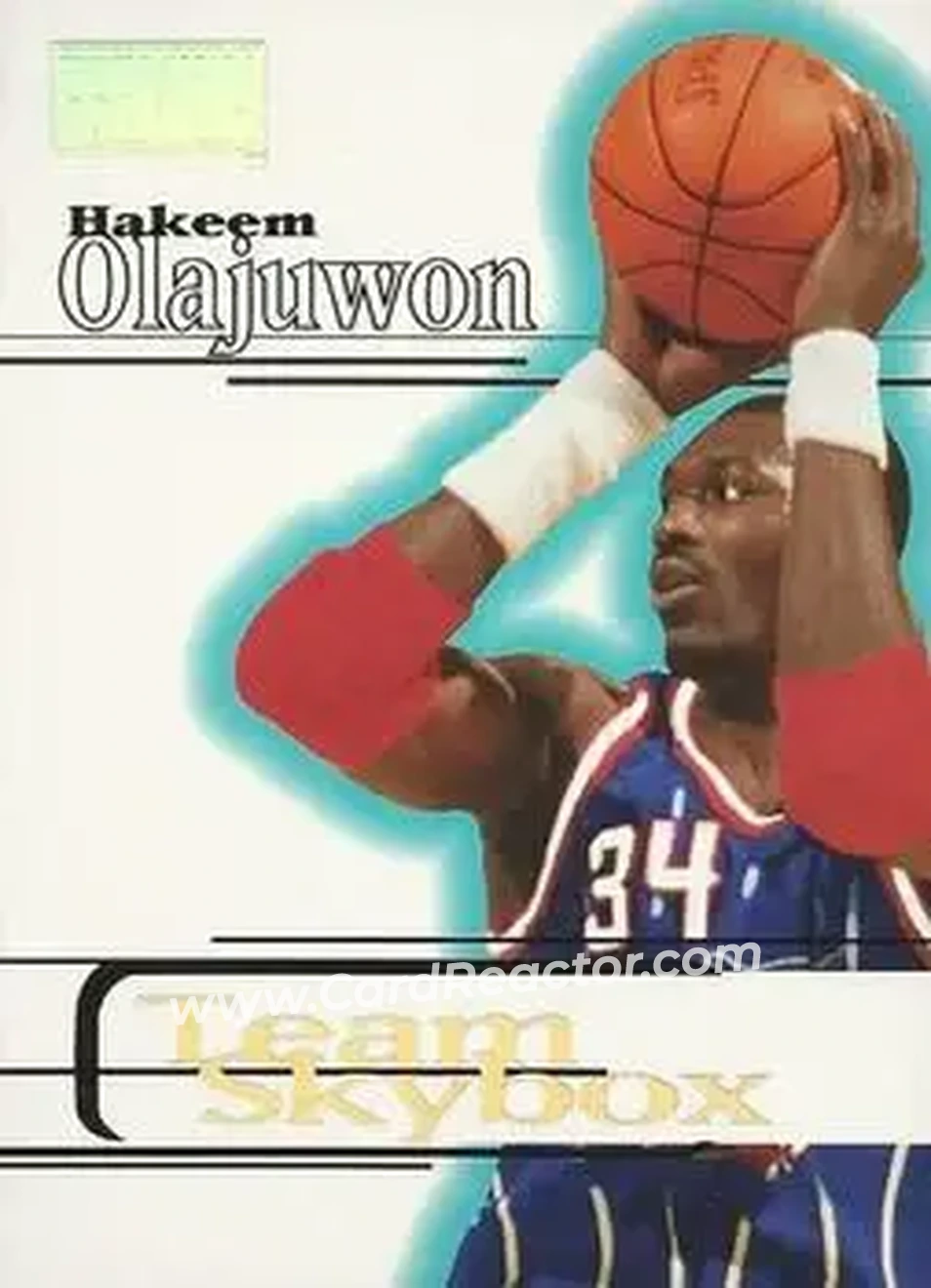 Front of Hakeem Olajuwon