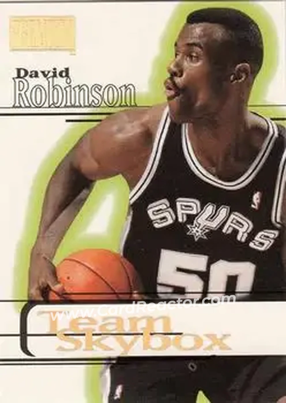 Front of David Robinson