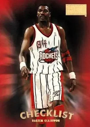 1997-98 SkyBox Premium #250 Hakeem Olajuwon