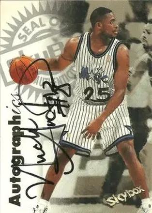 1997-98 SkyBox Premium #NNO Autographics Nick Anderson