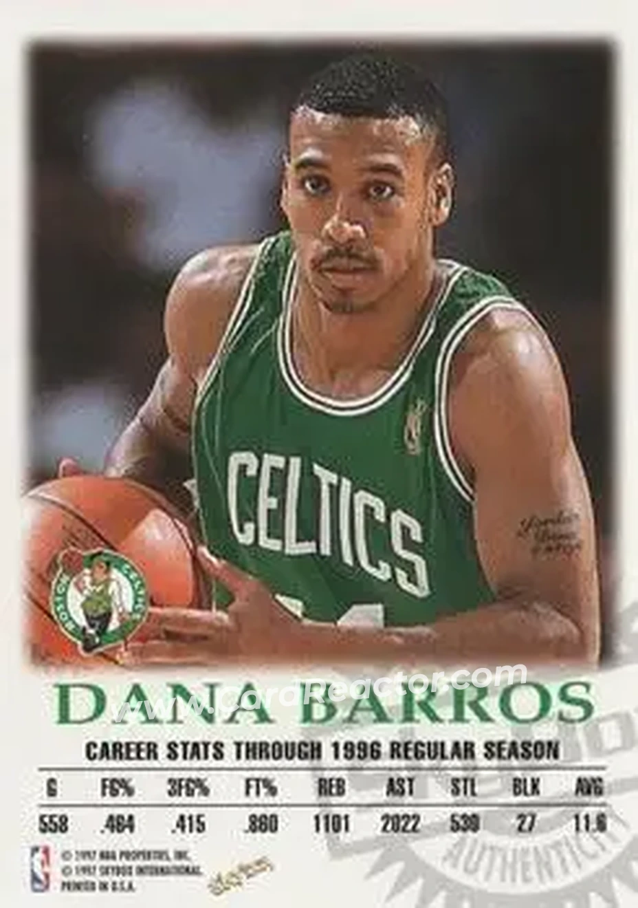 Back of Dana Barros