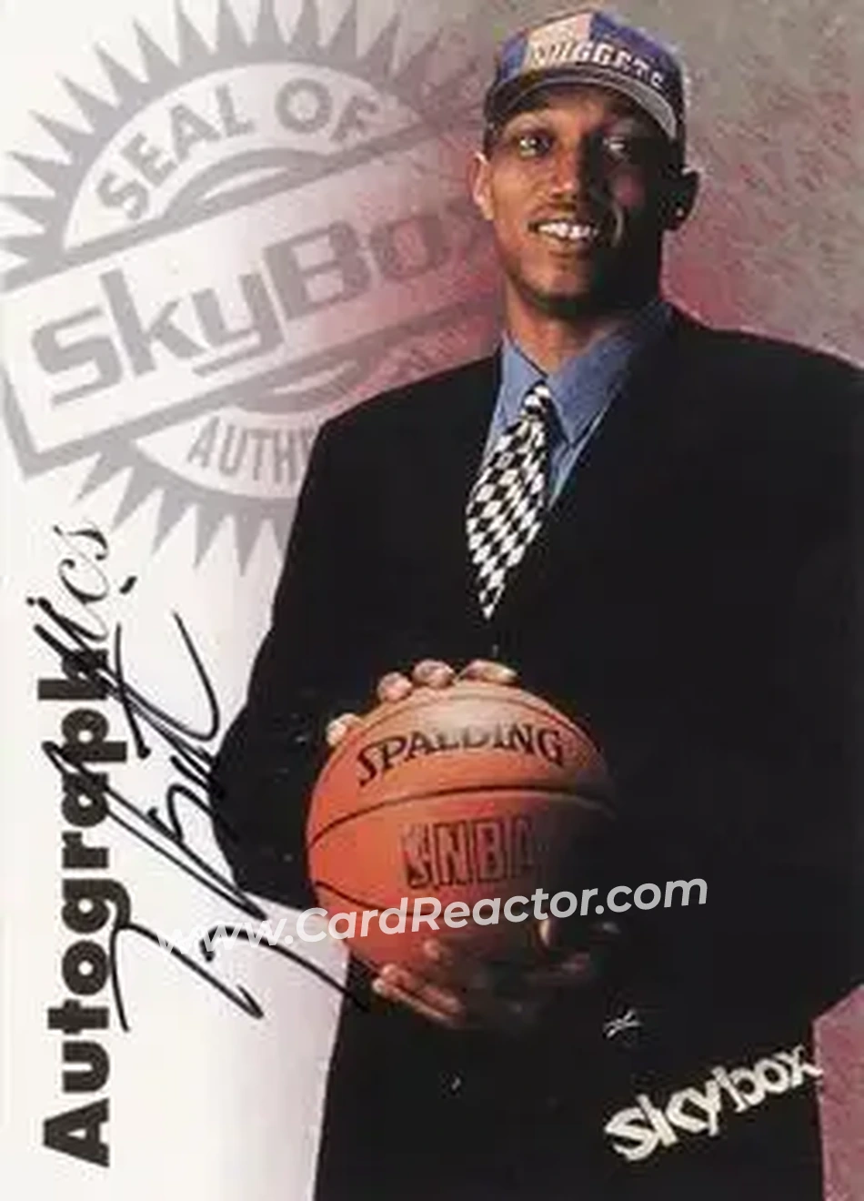 Front of Tony Battie