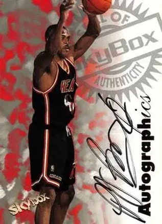 1997-98 SkyBox Premium #NNO Autographics P.J. Brown