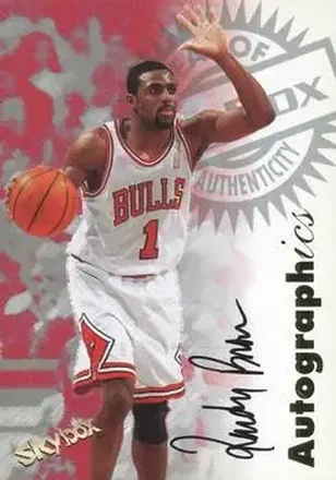 1997-98 SkyBox Premium #NNO Autographics Randy Brown