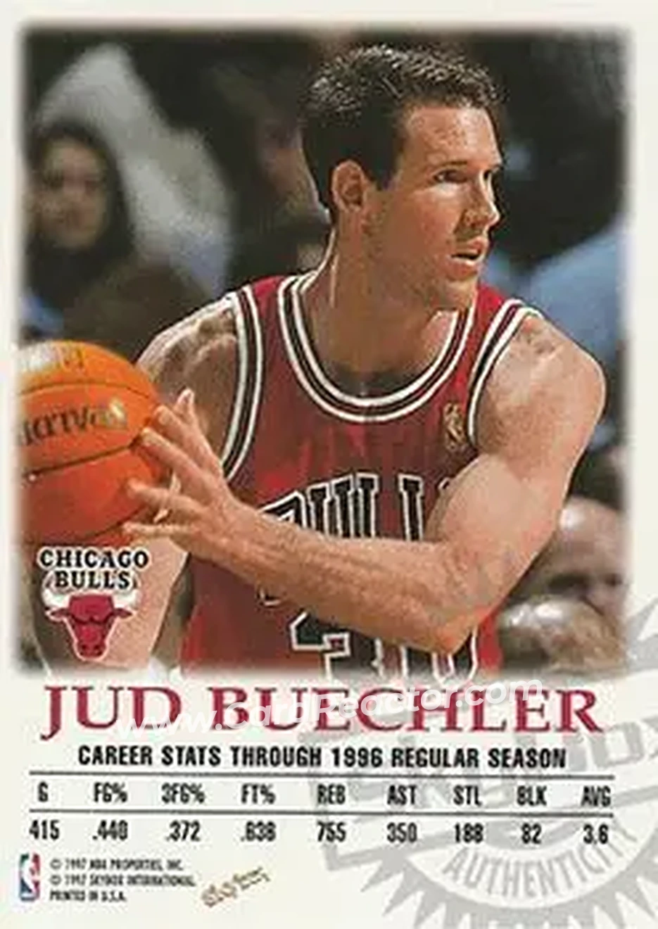 Back of Jud Buechler