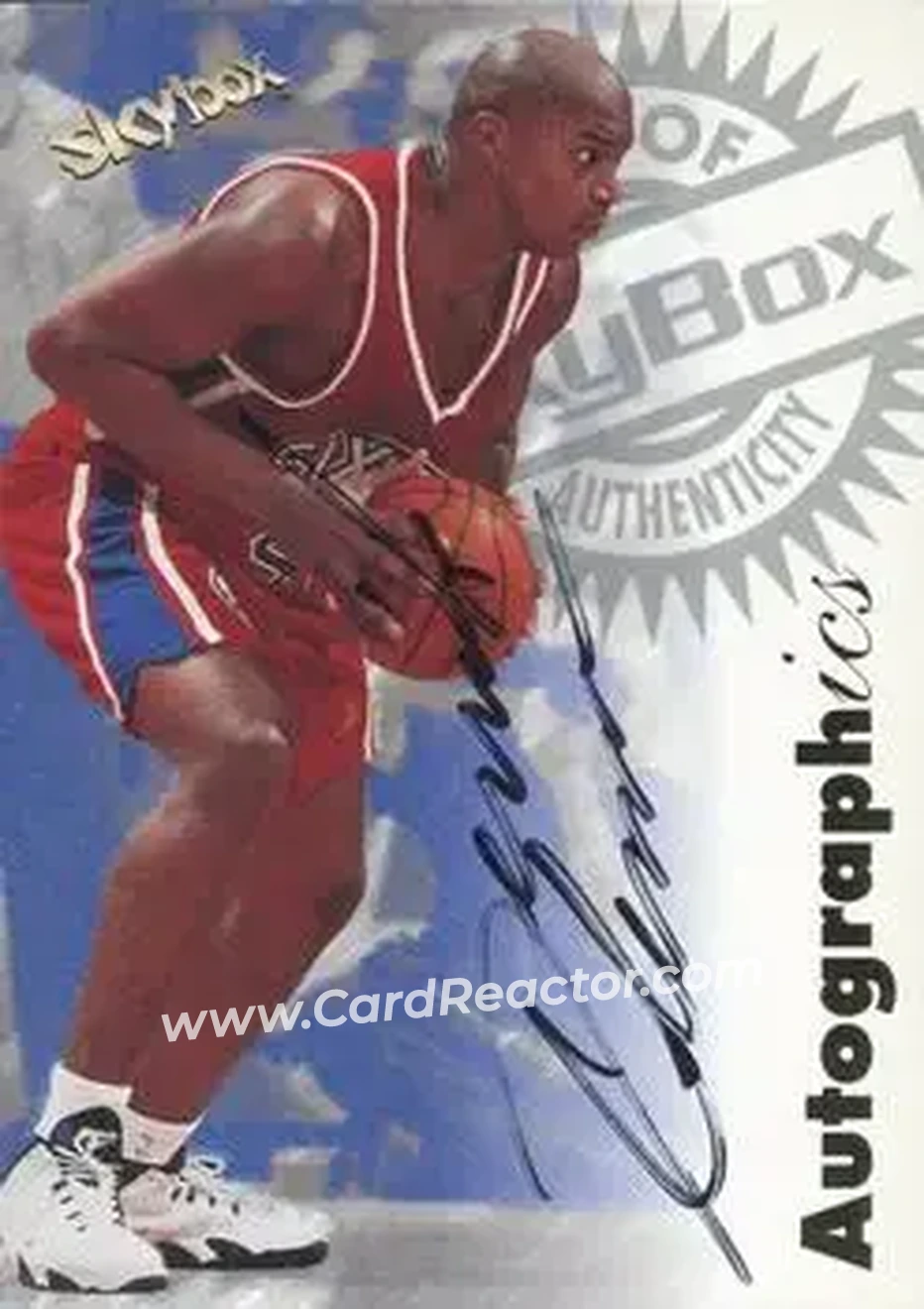 Front of Derrick Coleman