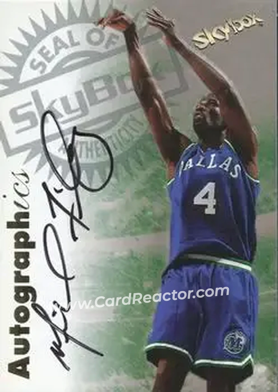 Front of Michael Finley