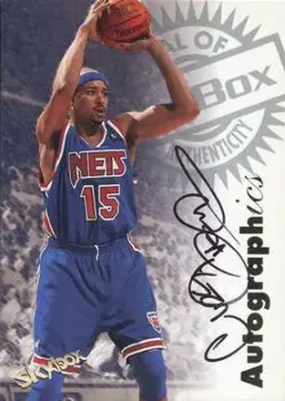 1997-98 SkyBox Premium #NNO Autographics Chris Gatling