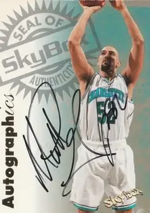 1997-98 SkyBox Premium #NNO Autographics Matt Geiger
